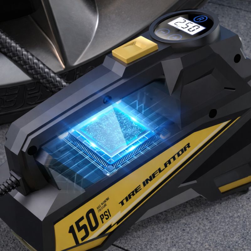 Gonfleur de pneus 12V 150PSI CARSUN