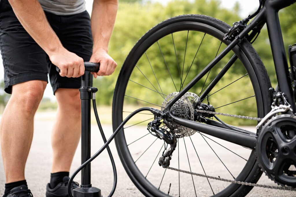 Comment gonfler un pneu de vélo efficacement ?