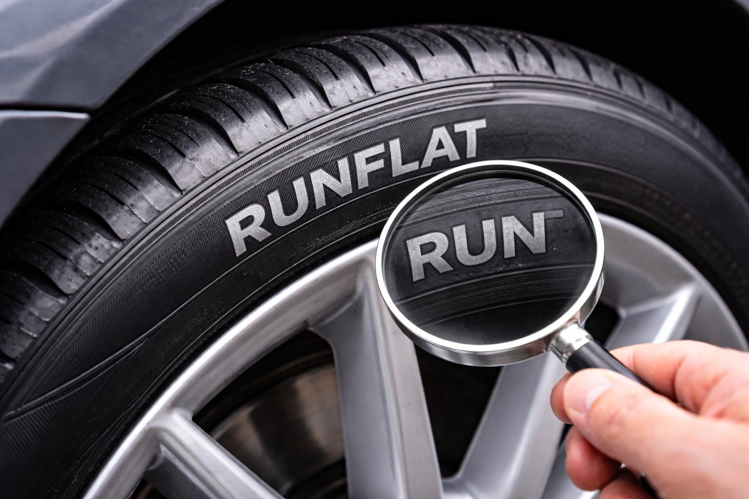 Comment reconnaître un pneu runflat&nbsp;?