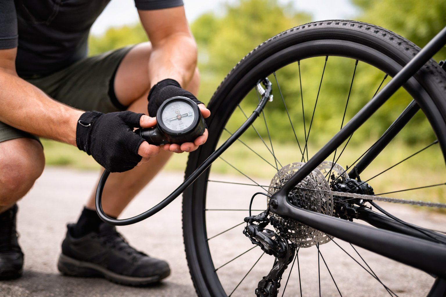 Quelle pression pour des pneus de vélo ?